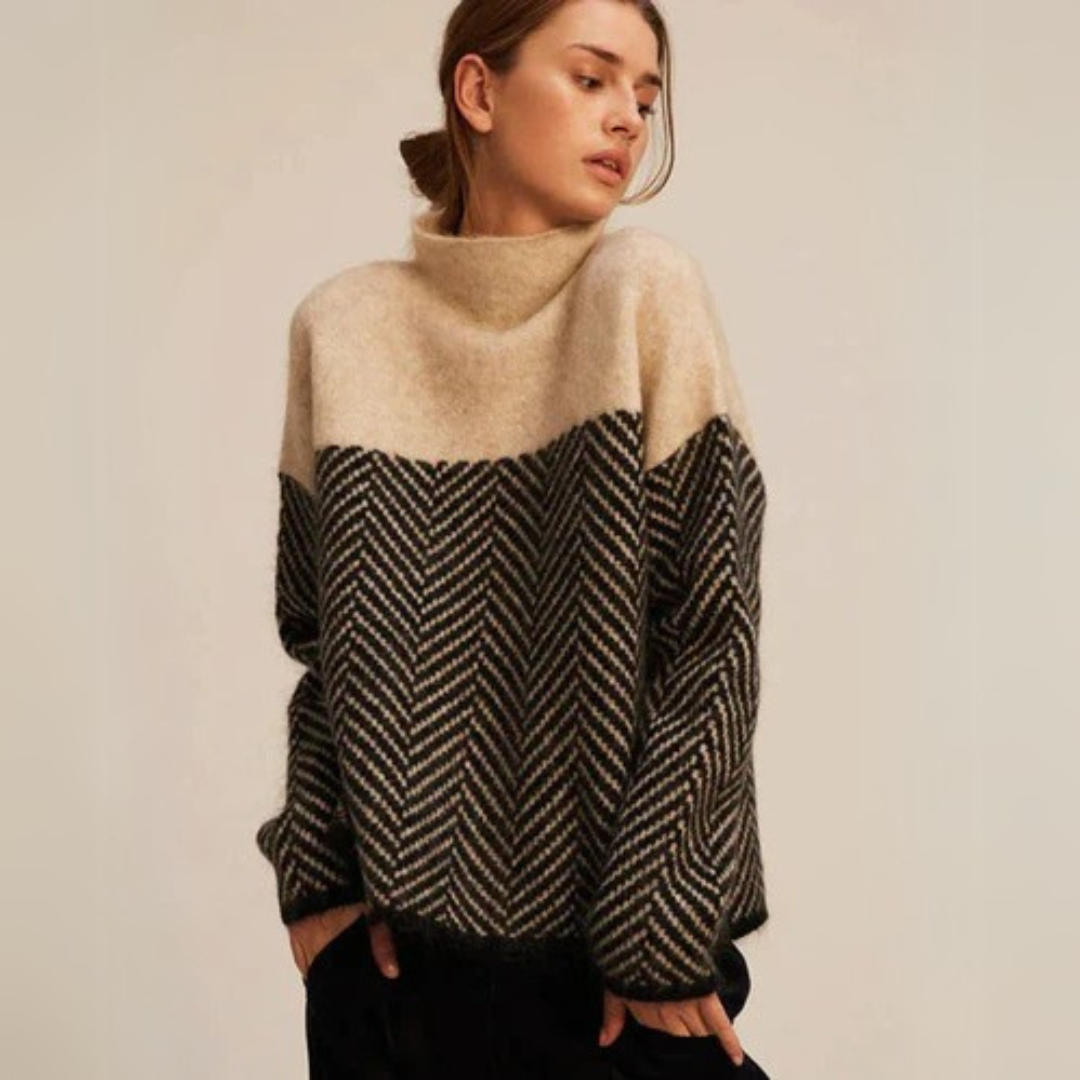 Street-wave Maeve Rollneck Sweater For Women Soft Cozy Warmth And Versatile Layering