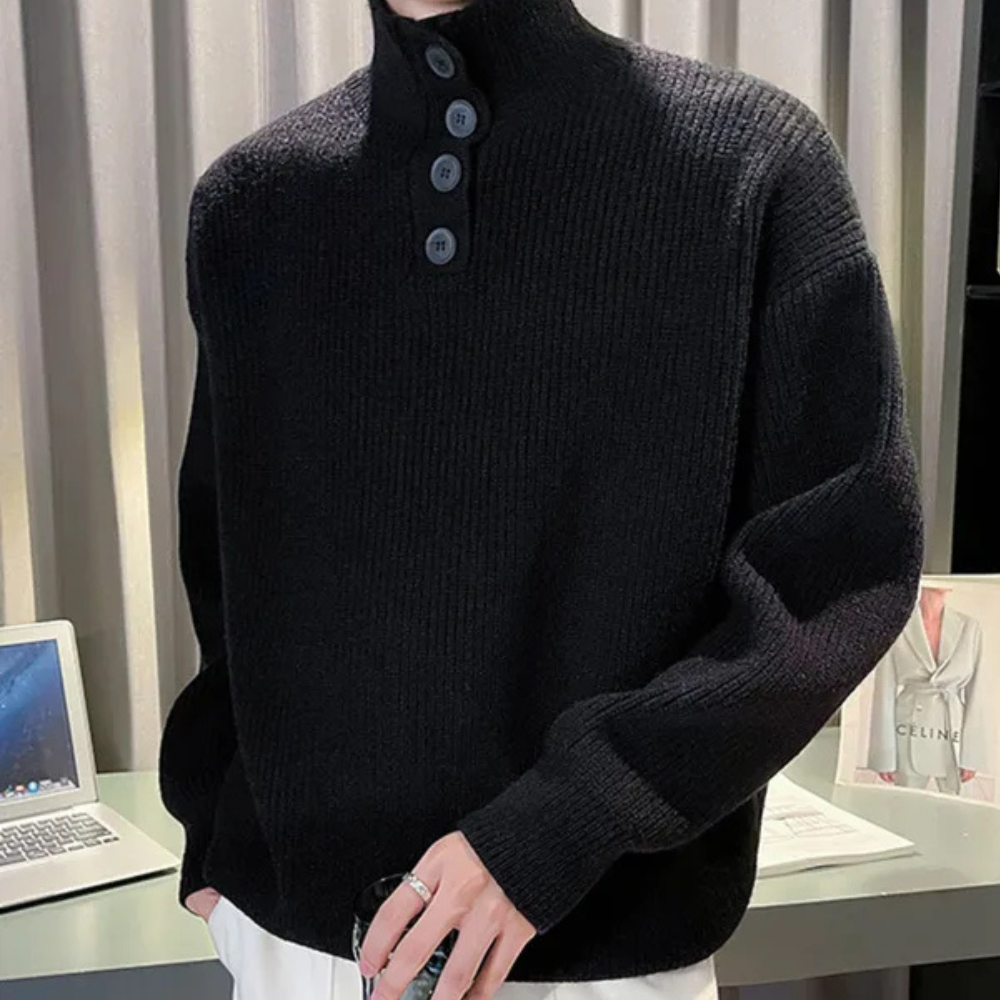 Street-wave Womens Knit Sweater Soft Cozy Warm Breathable Classic Fit For Layering Everyday Wear