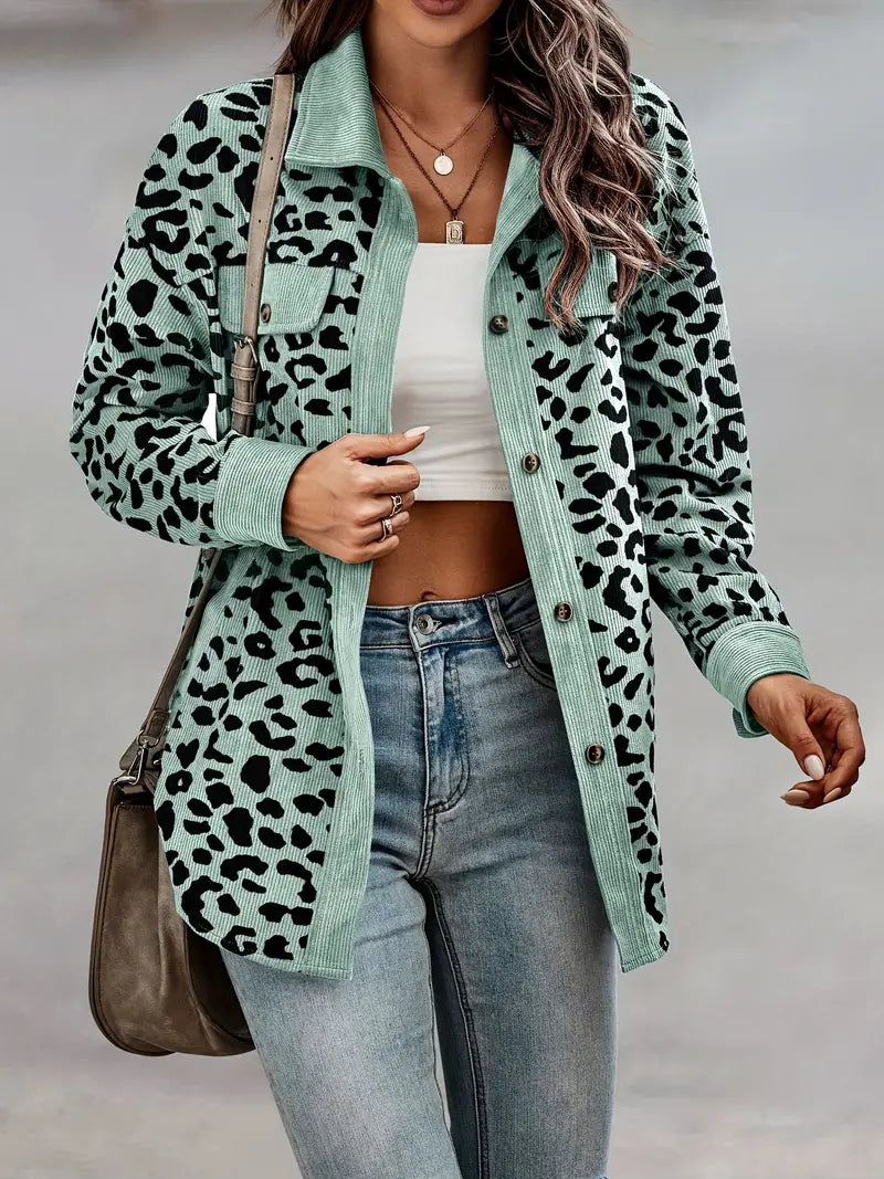 Street-wave Leopard Print Jacket For Bold Fashion Lovers Standout Style And Premium Quality