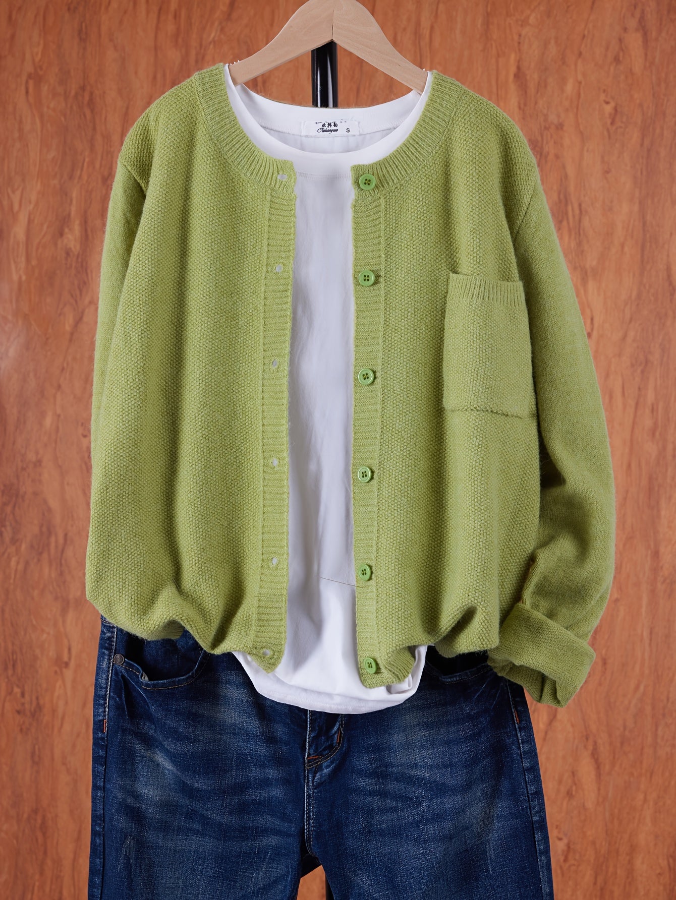 Streetwave Cardigan Rosa For Women Cozy Everyday Comfort In Soft Knitwear Versatile Casual Dailywear