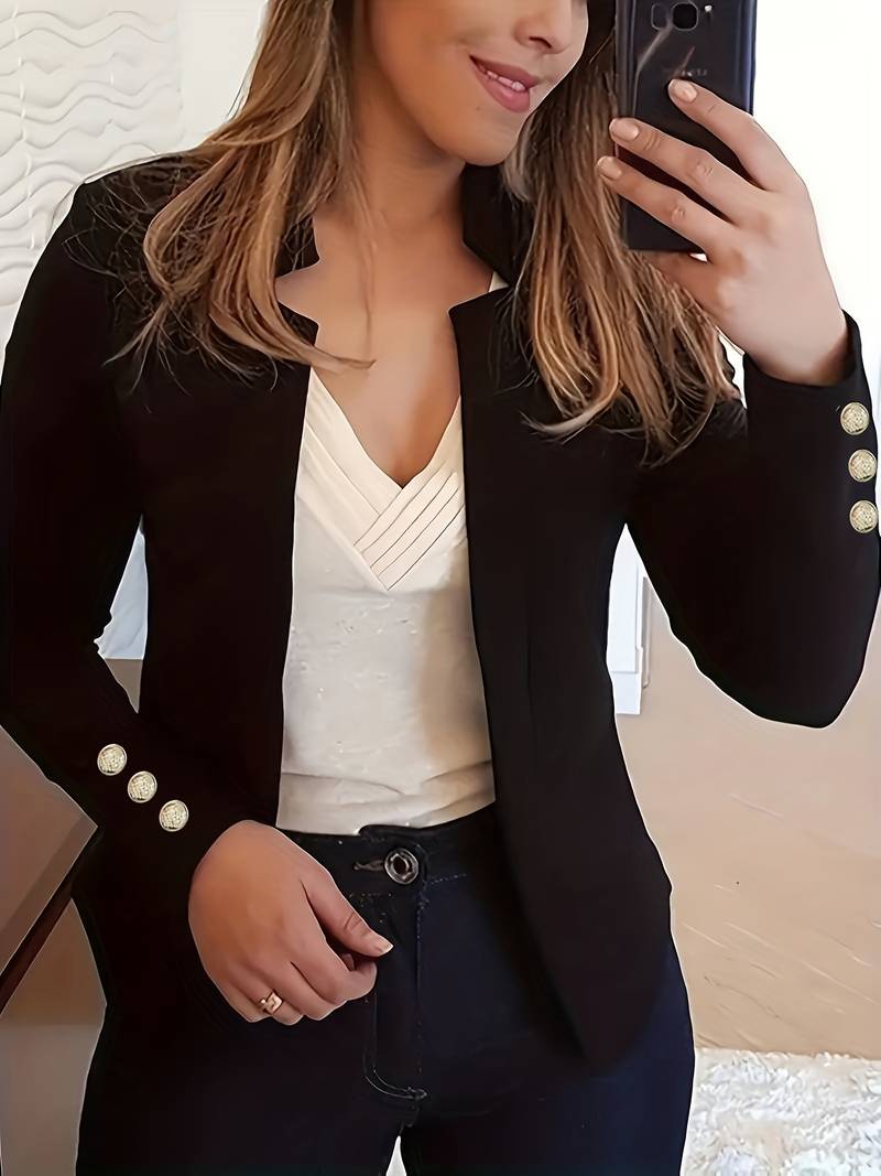 Street-Wave Womens Blazer Lightweight for Office and Casual
