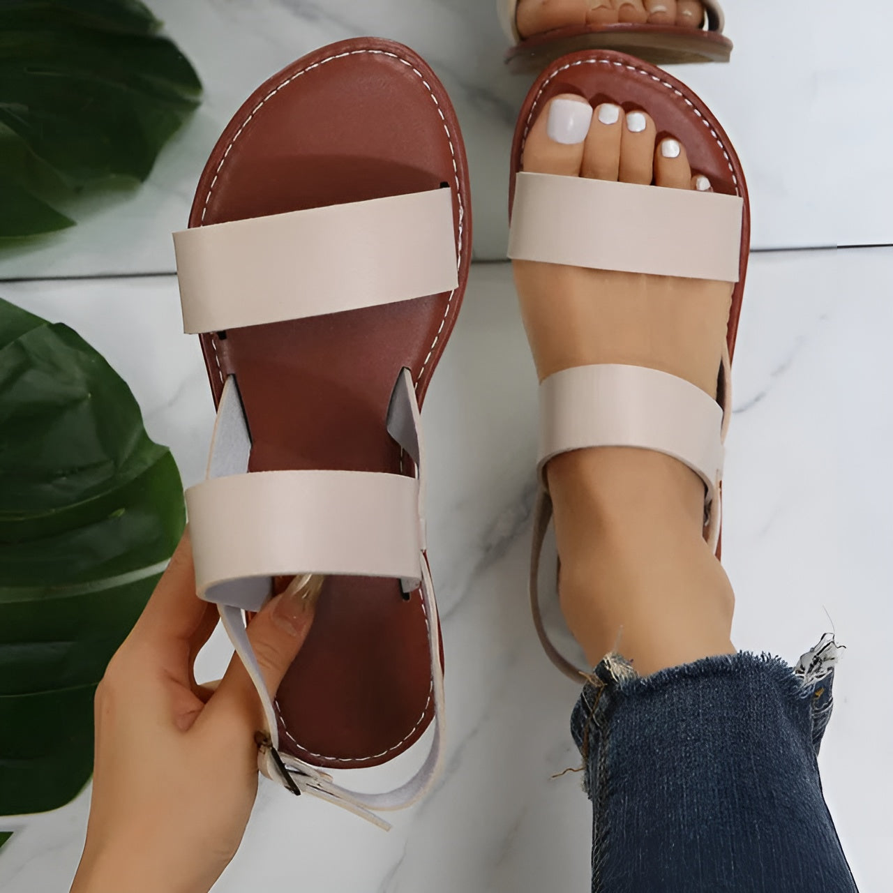 Streetwave Orthopedic Sandals For Women With Adjustable Straps For All Day Comfort And Support