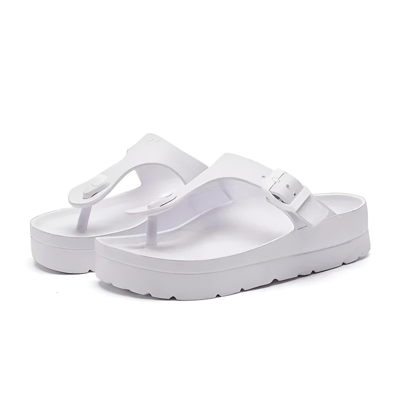 Street Wave Orthopedic Flip Flops Unisex For Urban Travelers Comfort and Support with Ergonomic Footbed Secure Buckle