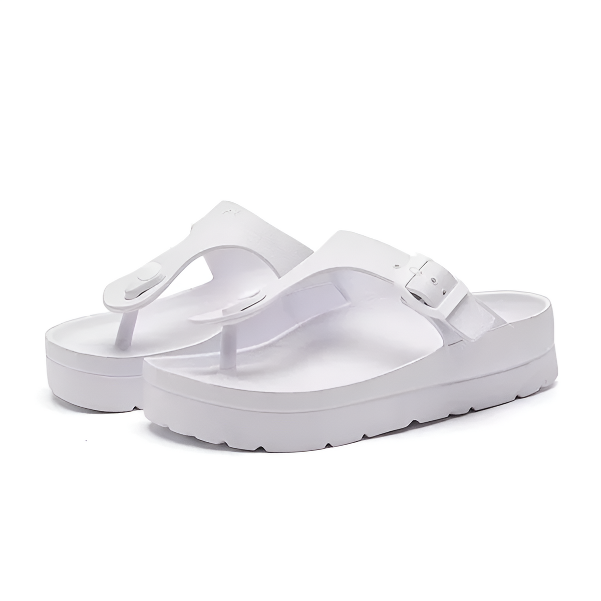 Street Wave Orthopedic Flip Flops Unisex For Urban Travelers Comfort and Support with Ergonomic Footbed Secure Buckle