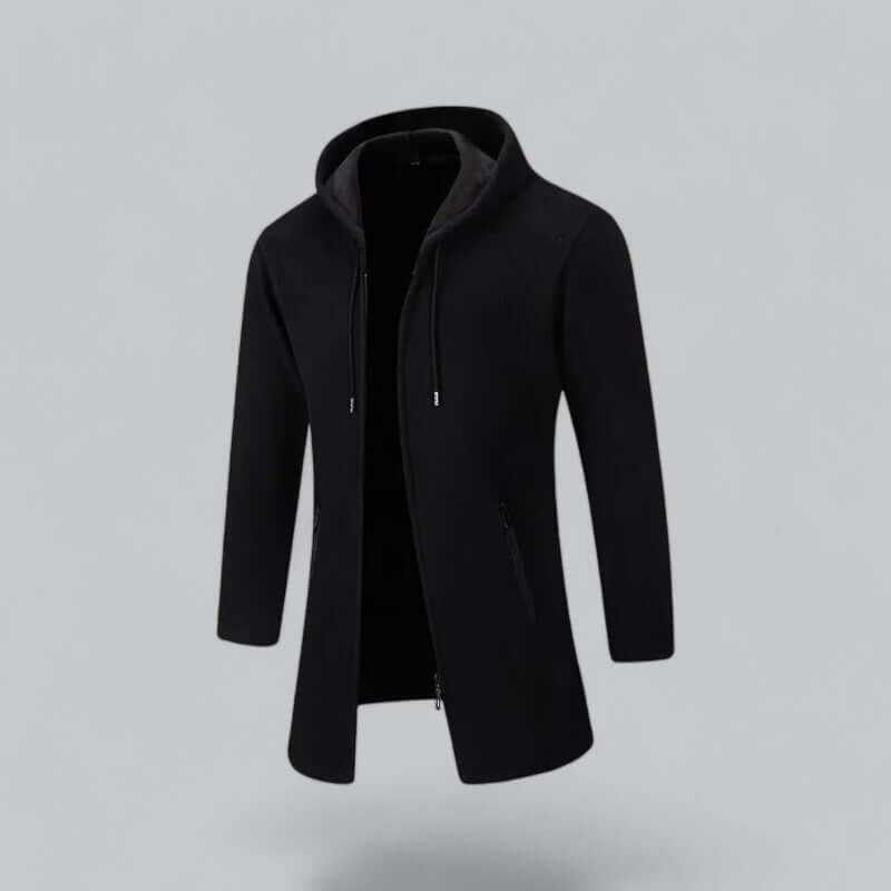Street-Wave Men's Winter Parka Coat With Hooded Design For Cozy Luxury Warmth In Cold Weather