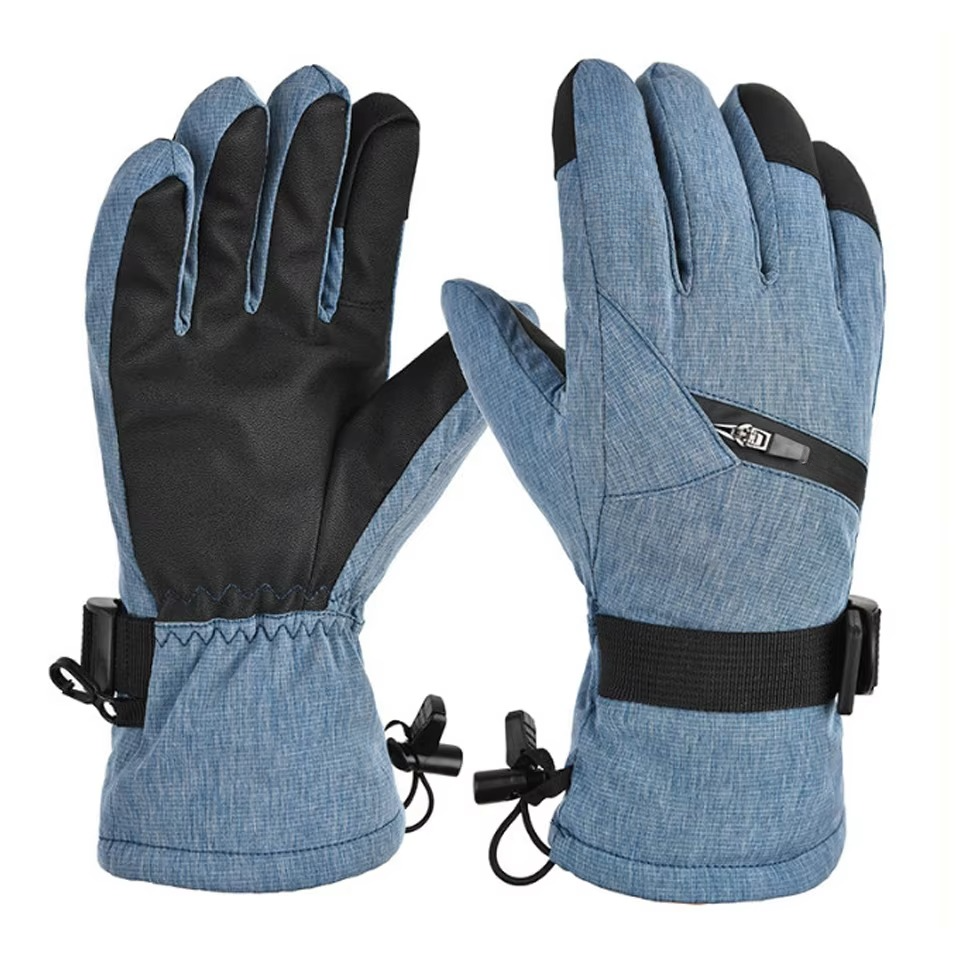 Street-Wave Touch Screen Ski Gloves for Men and Women Warmth Precision Grip and Winter Adventure Ready