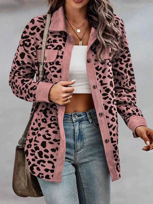 Street-wave Leopard Print Jacket For Bold Fashion Lovers Standout Style And Premium Quality