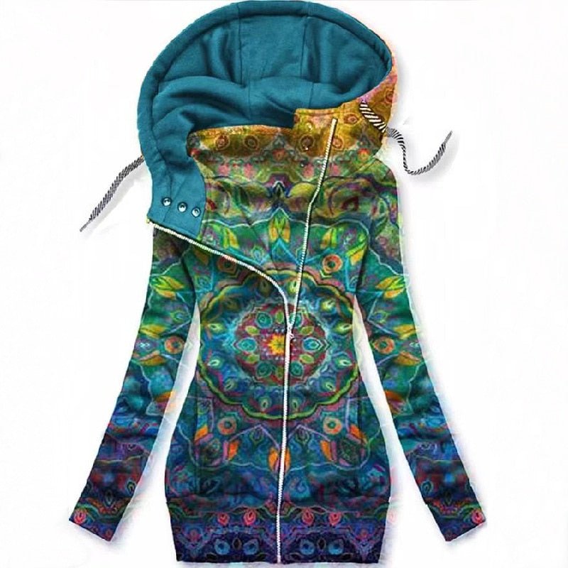 Street Wave Butterfly Print Hoodie For Women Cozy Soft Lined Interior All Day Comfort