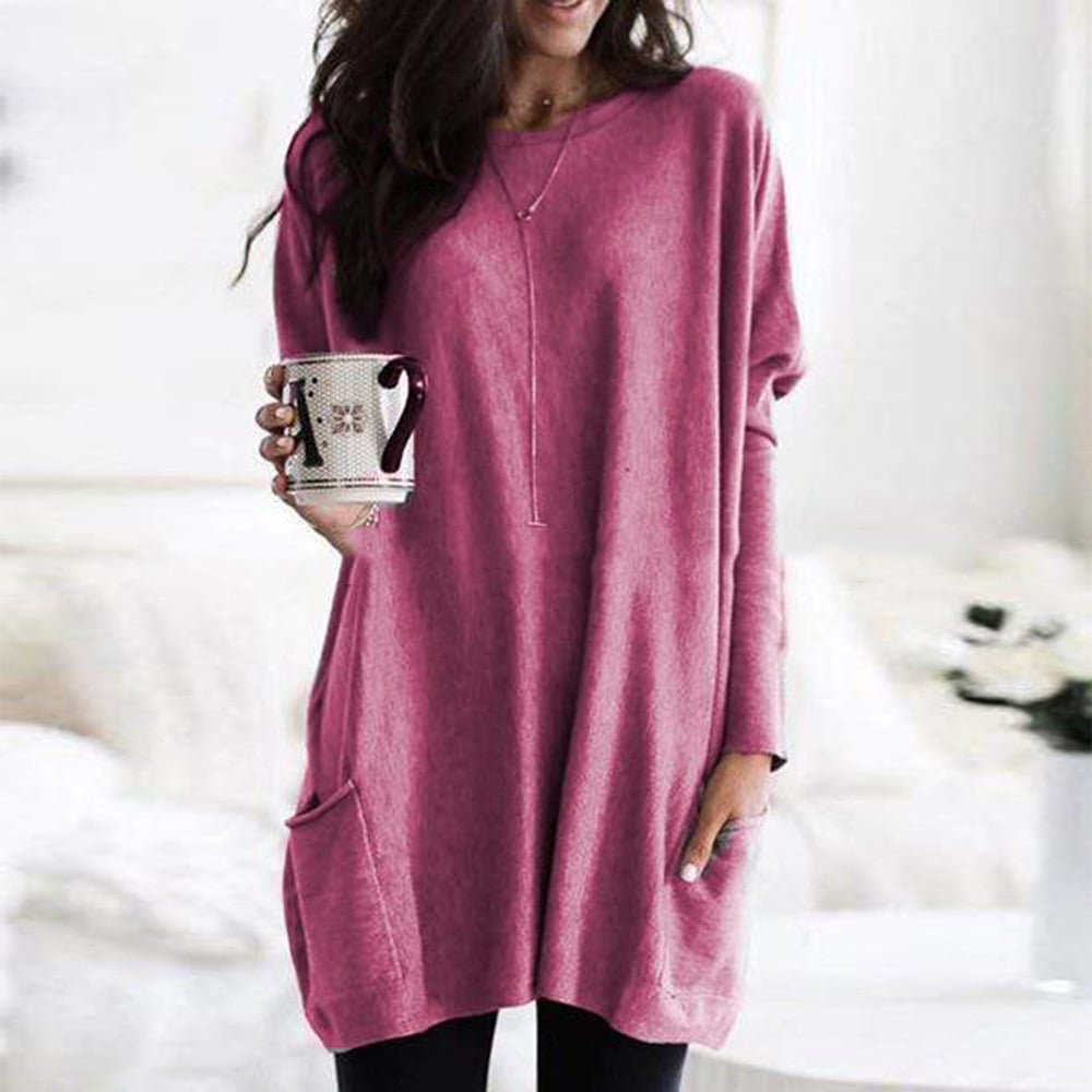 Street-wave Comfort Smitten Pullover For Women With Relaxed Oversized Fit Front Pockets Warmth