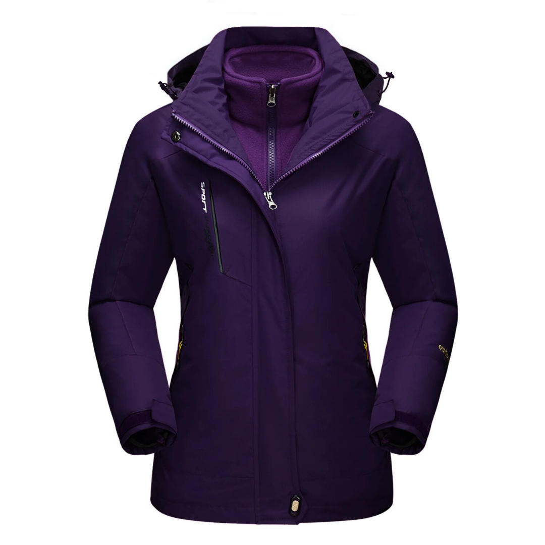 Street-wave Women's Down Jacket Ultra Warm Insulated Parka With Hood Water Resistant