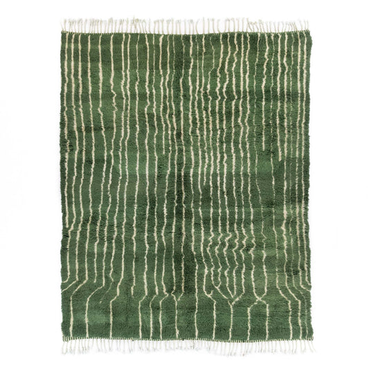 Forest Veins - Luxury Shag Moroccan Rug - Street-Wave