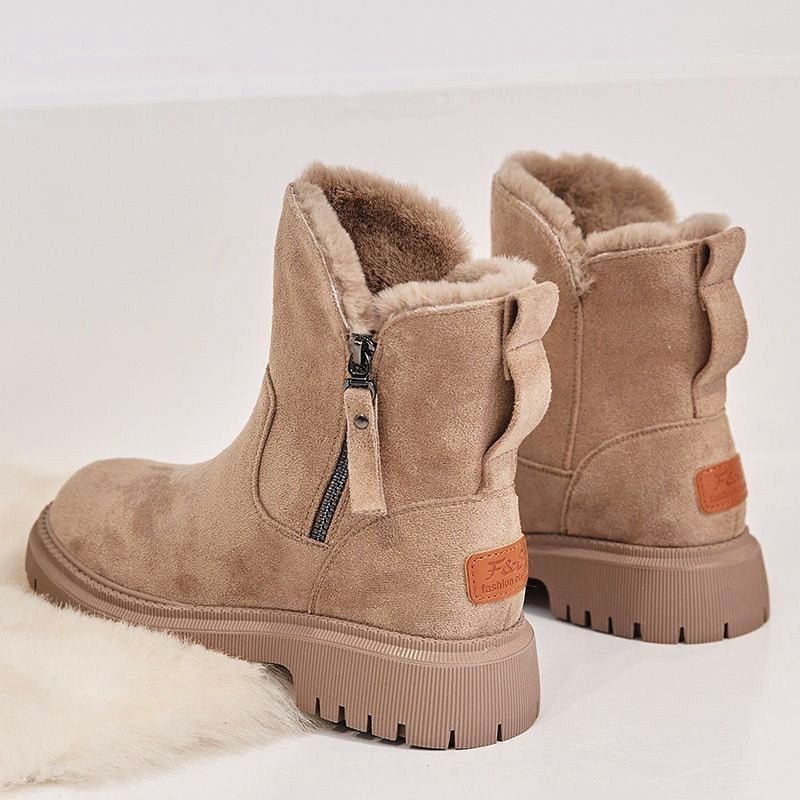 Street Wave Ultra Warm Fur Lined Winter Boots For Women Fashionable All Day Comfort