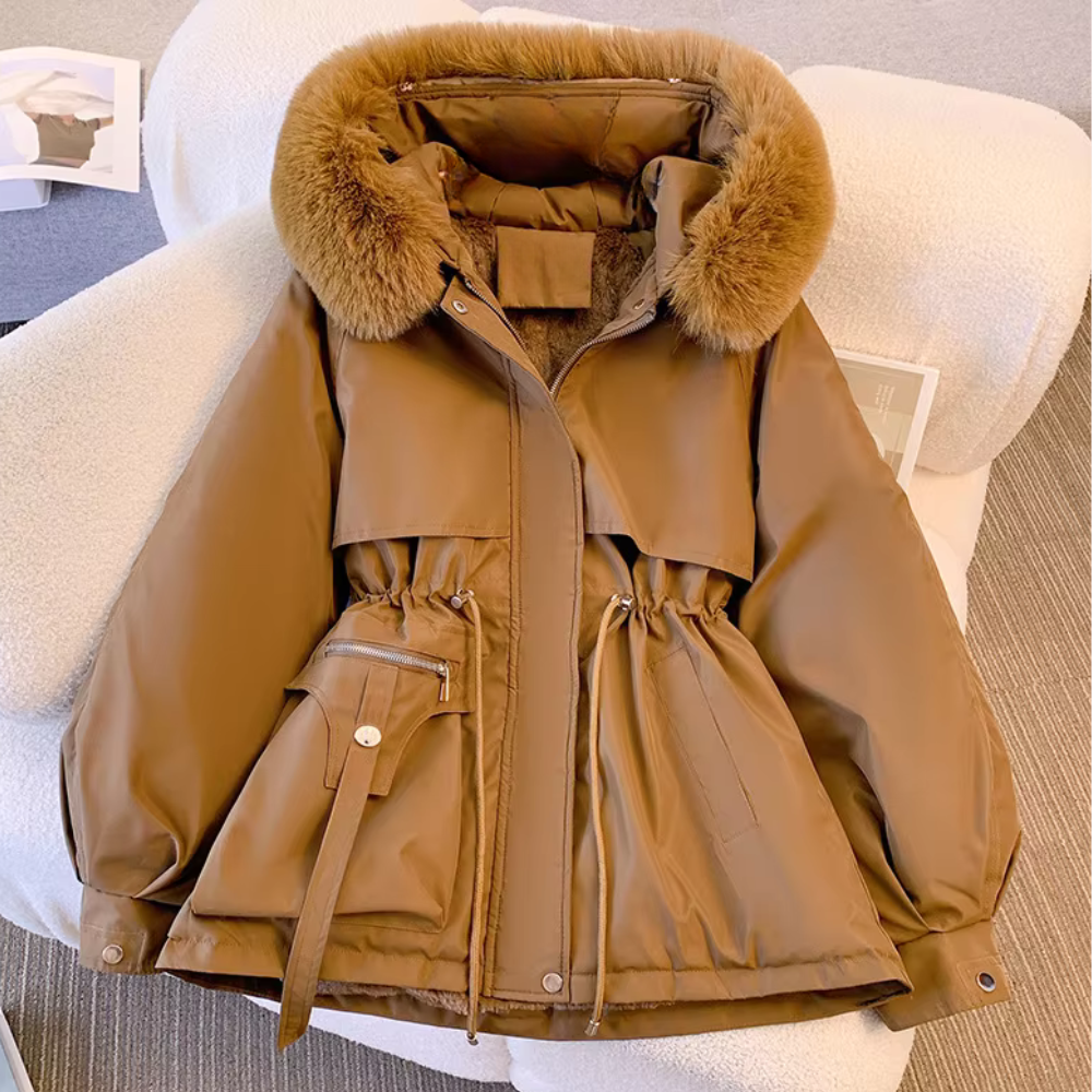 JEWEL Womens Winter Jacket From Street Wave Warm Cozy Coat With Elegant Timeless Design For Fashionable Women