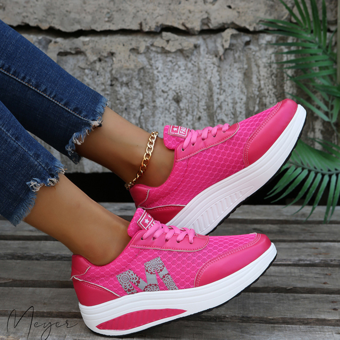Street-wave Max U-Shaped Orthopedic Sports Shoes For Active Walkers With Lightweight Cushioning And Arch Support