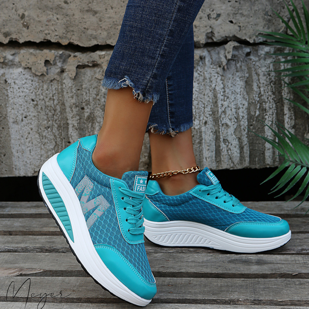 Street-wave Max U-Shaped Orthopedic Sports Shoes For Active Walkers With Lightweight Cushioning And Arch Support