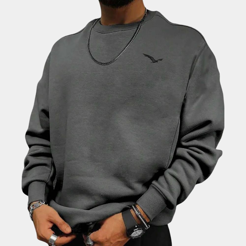 Street Wave Warm Mens Winter Pullover Jaro Cozy Soft Knit For Everyday Comfort Wear