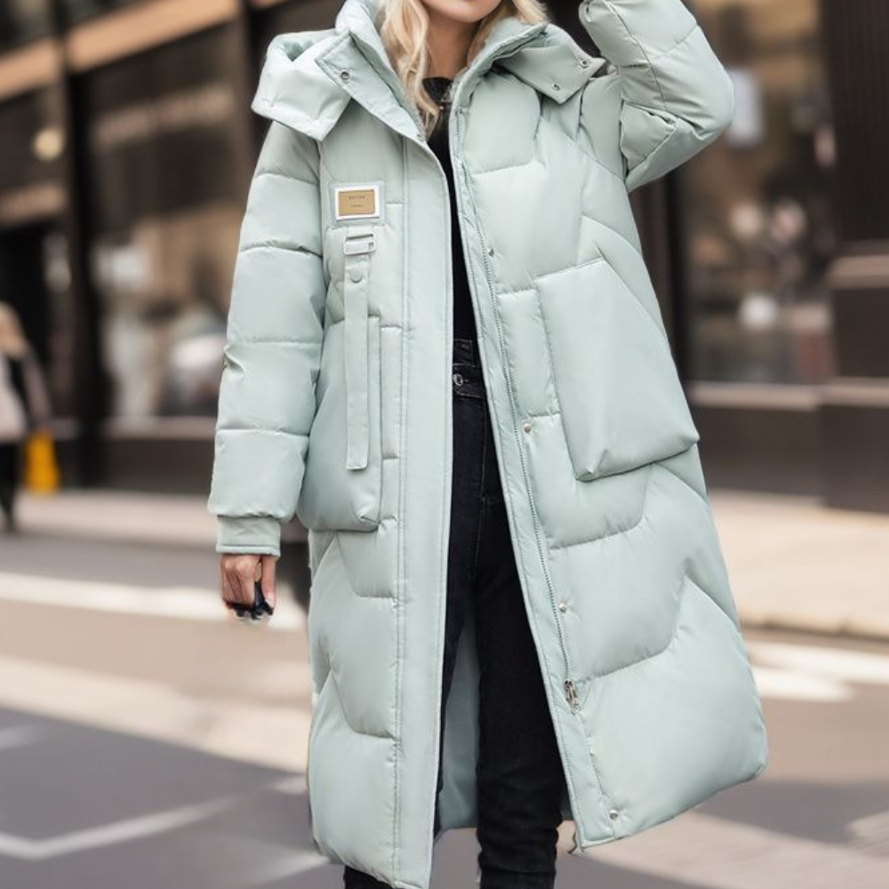 HANNIA Luxury Winter Coat for Women Ultra Warm Windproof Puffer by Streetwave With Thermal Insulation And Large Pockets