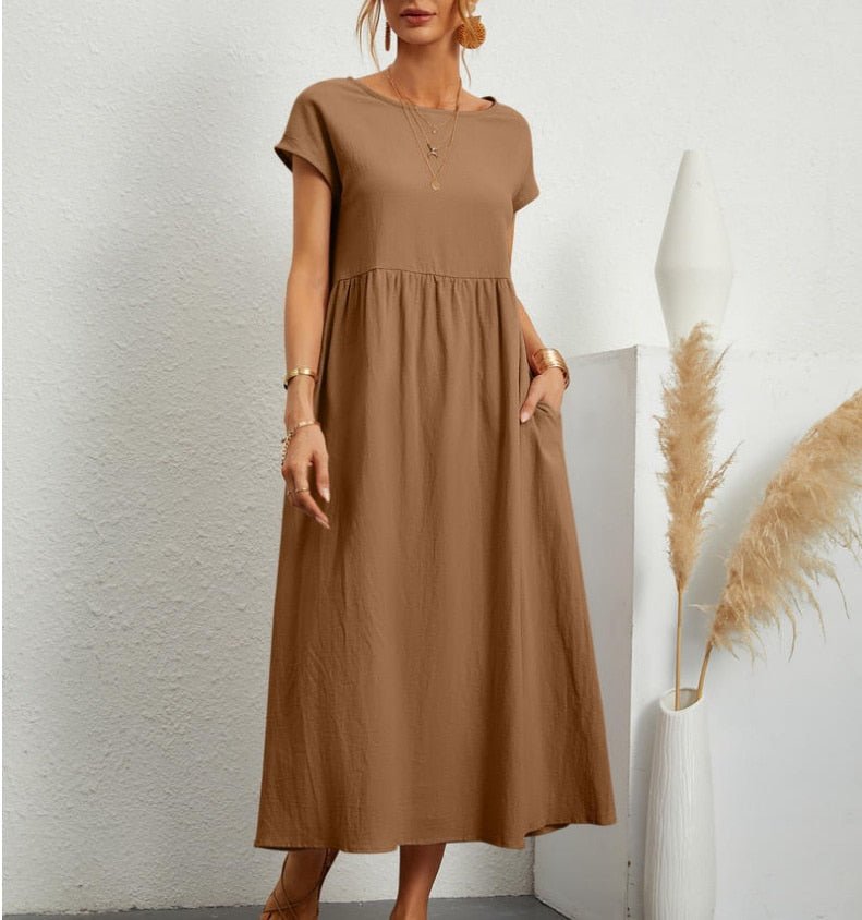 Street-Wave Charlotte Lightweight Summer Dress For Women Effortless Chic