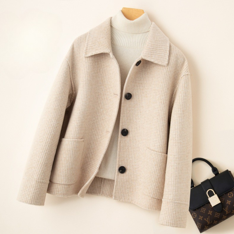 Street Wave Cashmere Jacket Dinorah for Women, Luxurious Featherweight Warmth, Wrinkle Free, Timeless Comfort