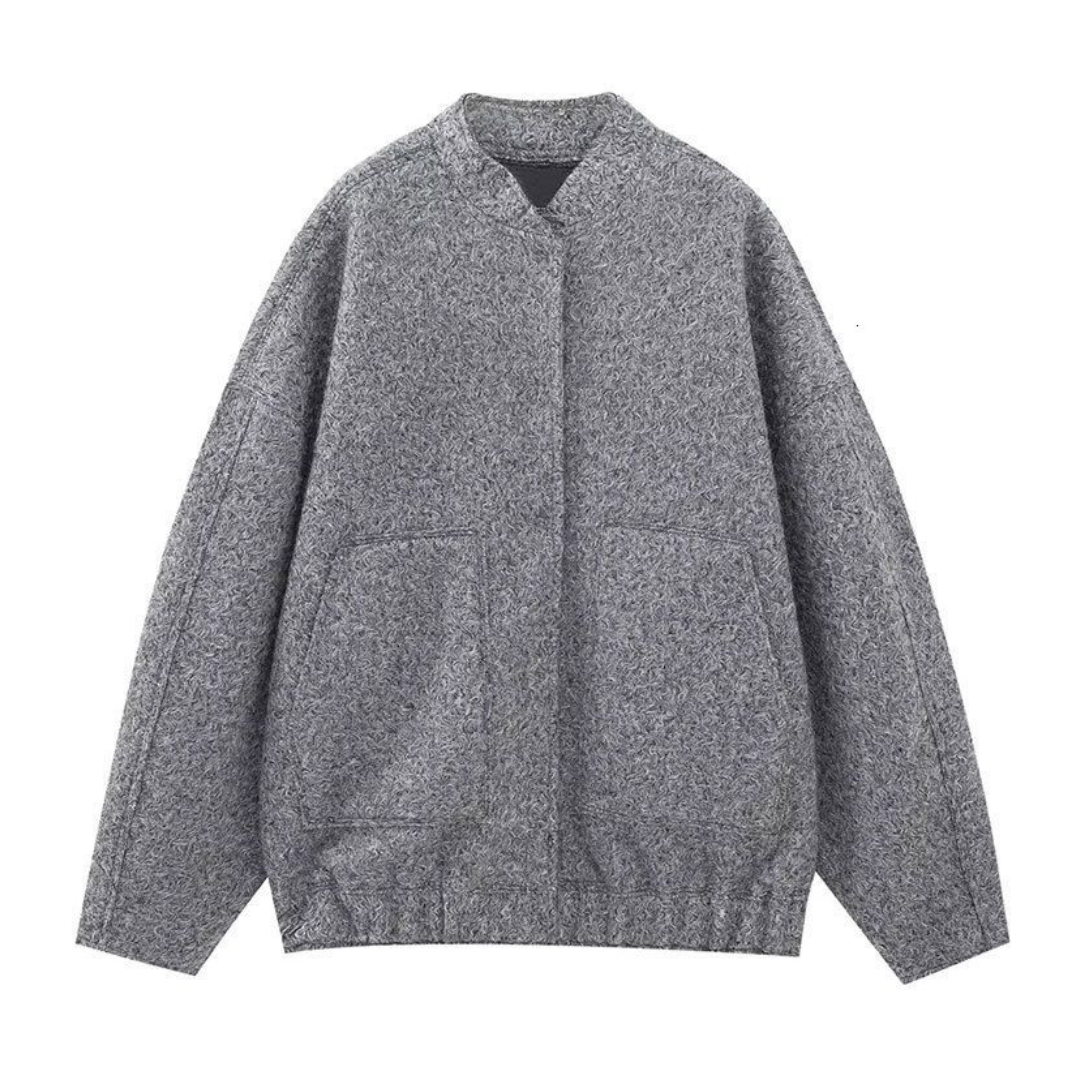 Street Wave Casual Bomber Jacket For Women And Men Warm Chic And Versatile Everyday Essential