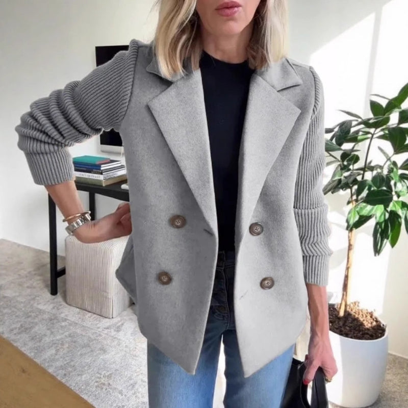 Léa Knit Soft Blazer By Street Wave For Women Versatile Comfort