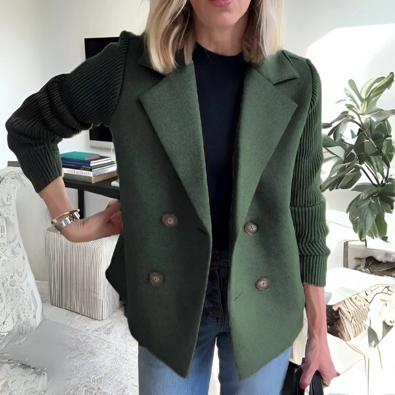 Léa Knit Soft Blazer By Street Wave For Women Versatile Comfort