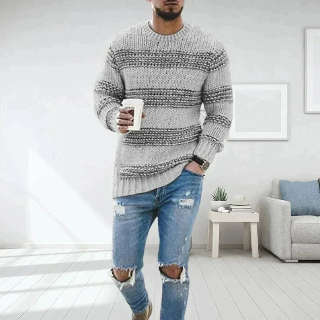Street-wave Mens Knit Pullover Luxurious Comfort Premium Warmth For Men Urban Style