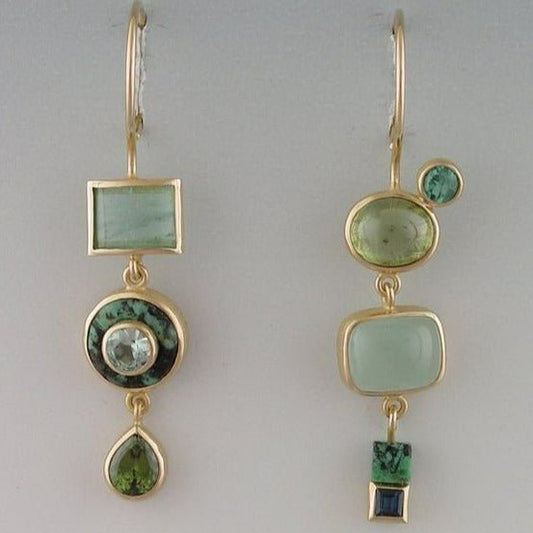Women's Vintage-Inspired Earrings with Unique Design and Timeless Appeal - Street-Wave