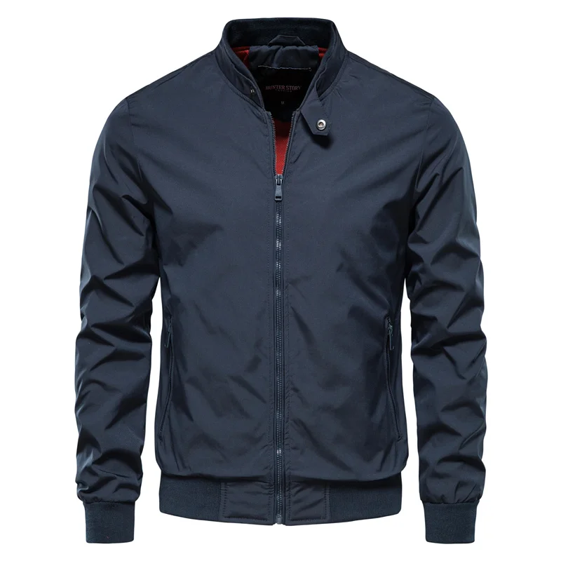 Street-Wave Spring Jacket For Men Urban Style Breathable Comfort Versatile Everyday Essential
