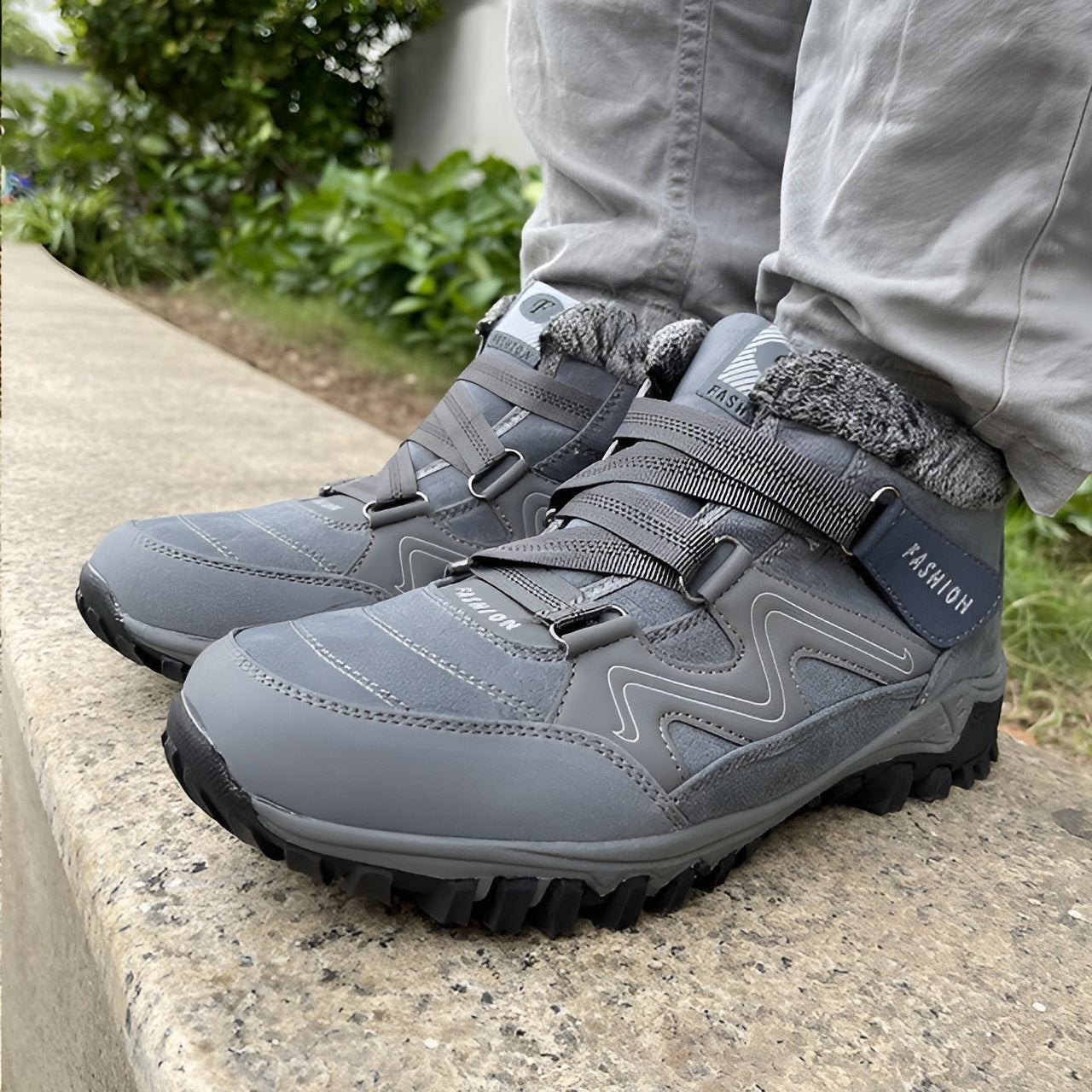 Streetwave Orthopedic Unisex Winter Shoes For All Day Comfort Warmth And Traction In Cold Weather