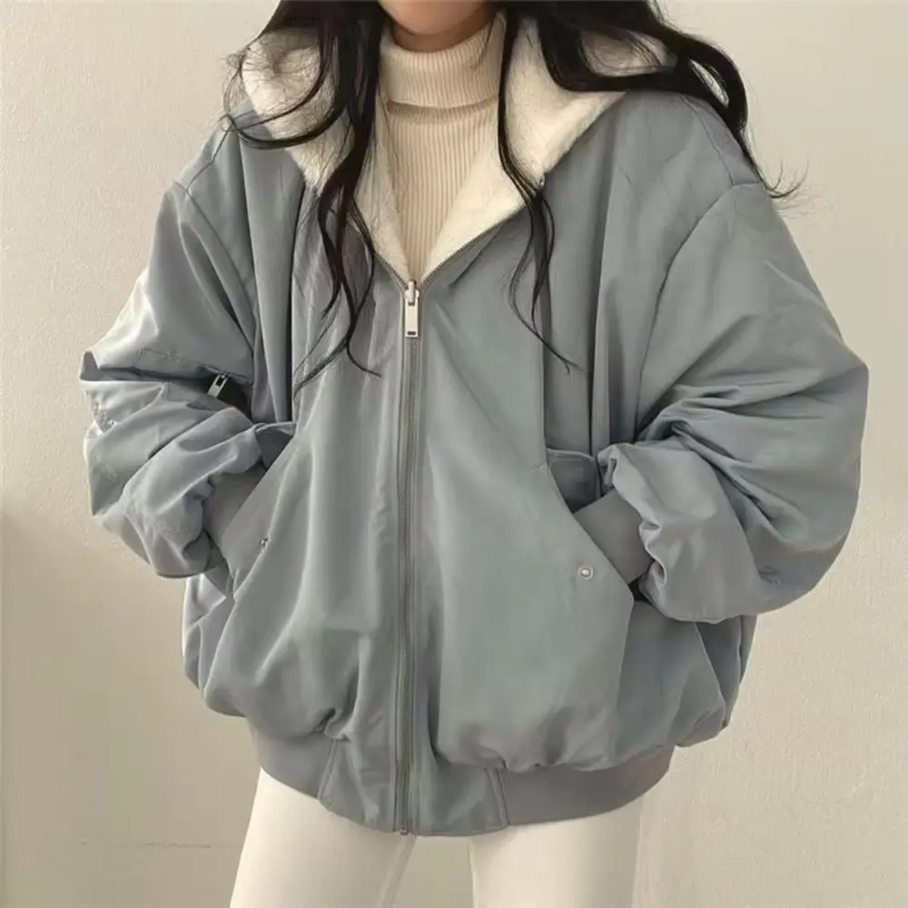 Harper Reversible Zipper Hoodie