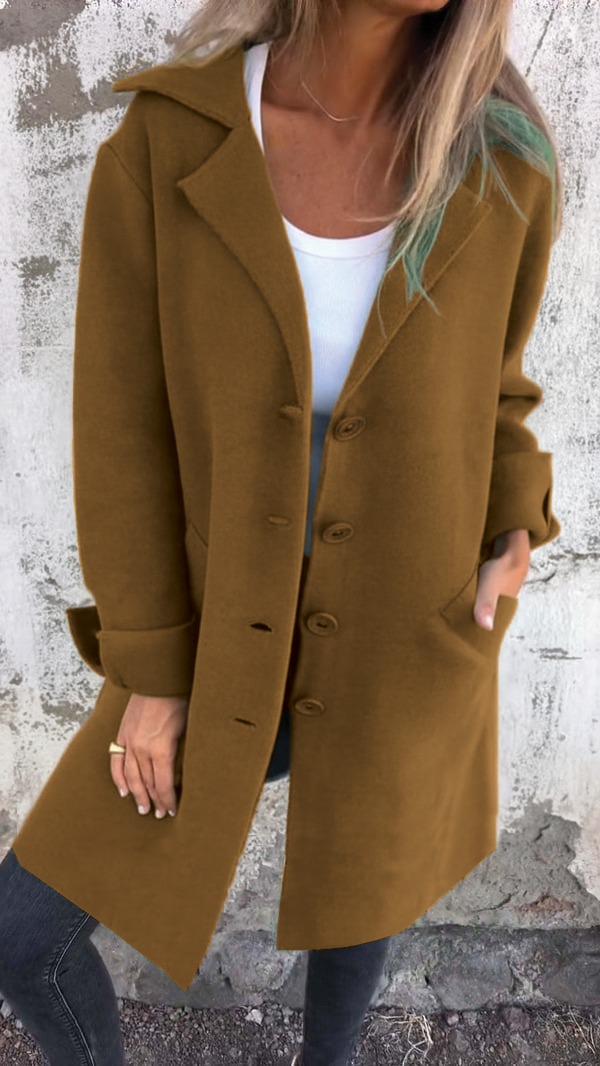 Margaret Button Down Jacket StreetWave Unisex Lightweight