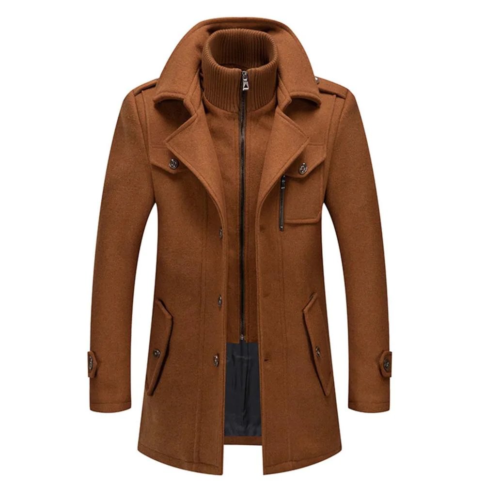 Street-Wave Double Coat Fashion Forward Outerwear for Men and Women Warm and Flexible
