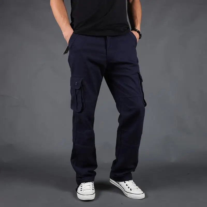 Street-wave Mens Cargo Pants Nils Classic Comfort Fit With Spacious Pockets For Urban Style