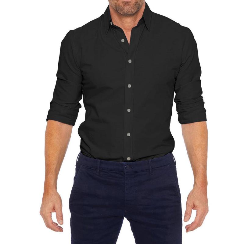 Streetwave Feodor Mens Summer Shirt Lightweight Breathable Casual Office Wear For Professionals