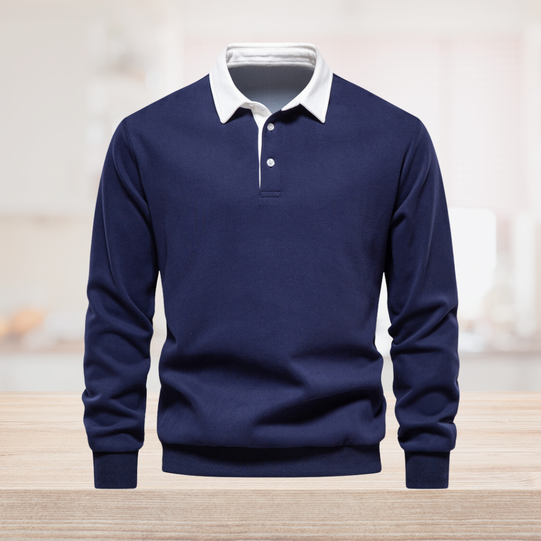 Men's Premium Soft Wool-Blend Sweater By Street-Wave For Cozy Warmth And Everyday Style