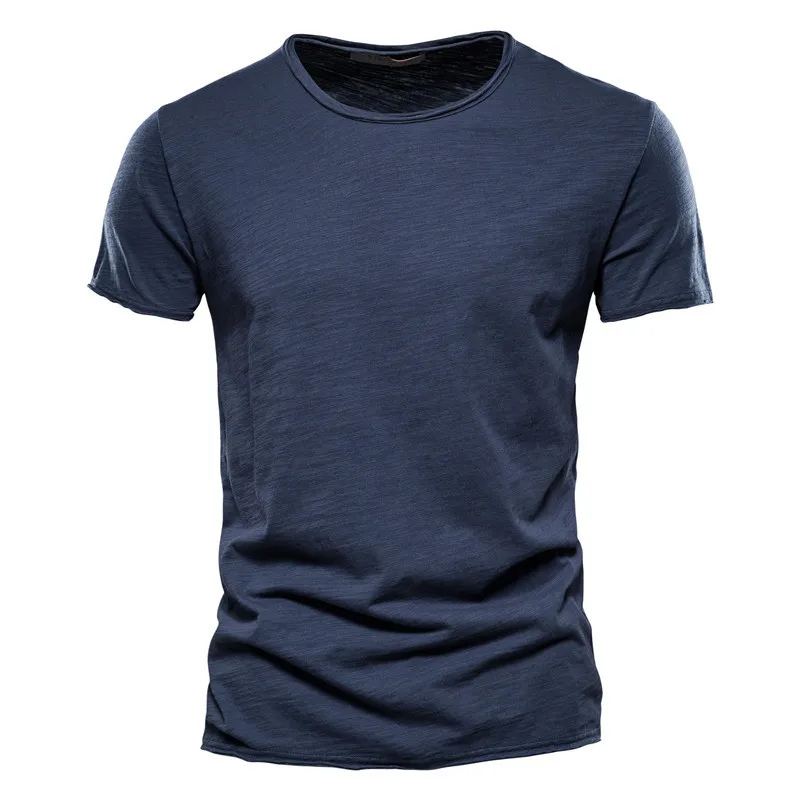 Street Wave Men's Slim Fit Cotton Blend T Shirt Breathable Everyday Wear