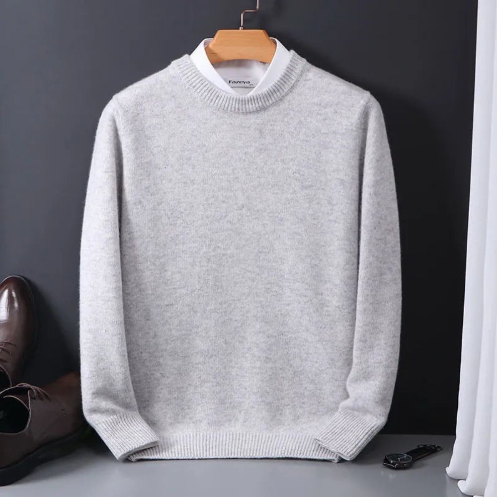 Street-Wave Men's Sweater Gernot Premium Cozy Knit For Everyday Casual Wear All-Season Comfort