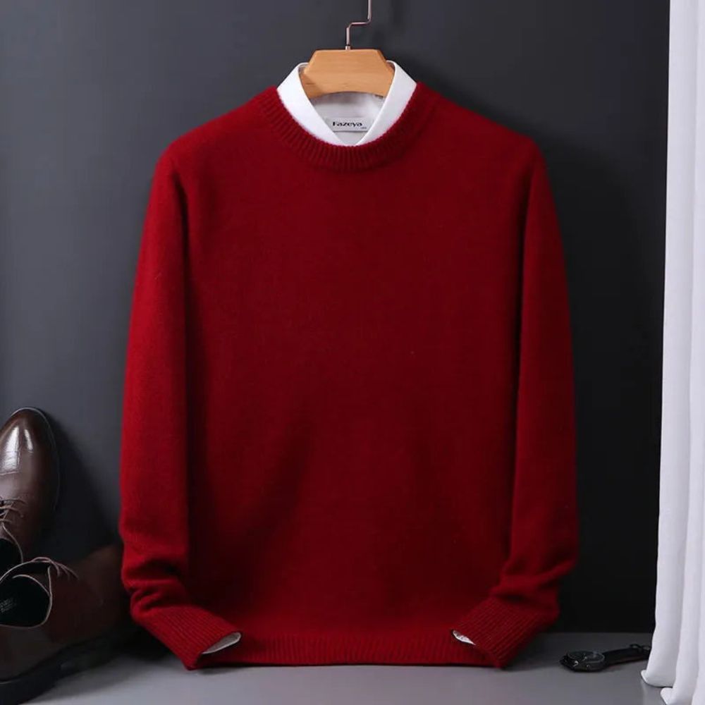Street-Wave Men's Sweater Gernot Premium Cozy Knit For Everyday Casual Wear All-Season Comfort