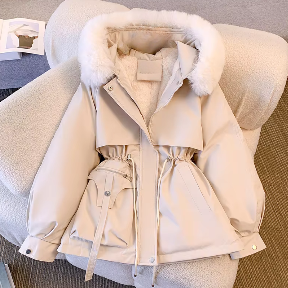 JEWEL Womens Winter Jacket From Street Wave Warm Cozy Coat With Elegant Timeless Design For Fashionable Women