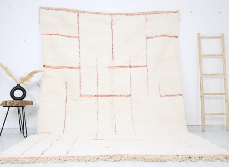 Sajiram Beni Ourain Rug 6'8" x 9'8" - Street-Wave