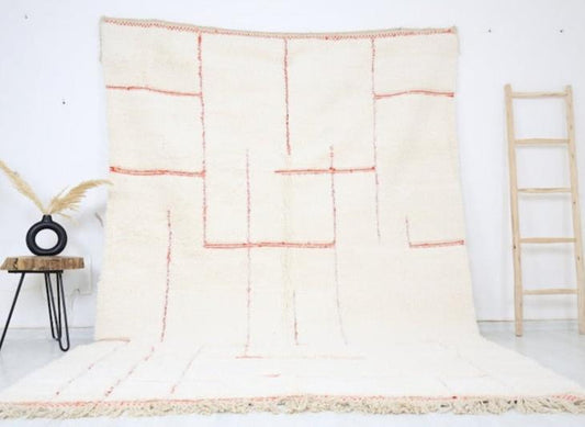 Sajiram Beni Ourain Rug 6'8" x 9'8" - Street-Wave