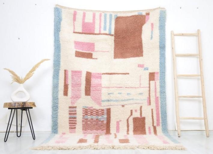 Itri Beni Ourain Rug 5'2" x 8'3" - Street-Wave