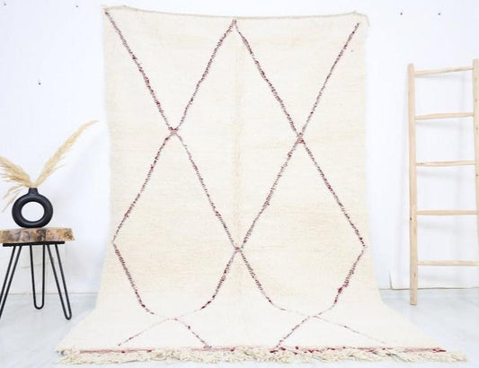 Taderfit Beni Ourain Rug 5'2" x 8'2" - Street-Wave