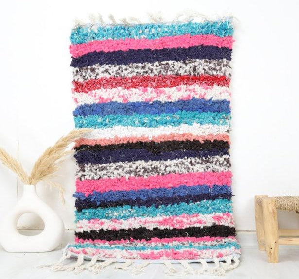 Ferrudja Moroccan Rug  1'9" x 3'5" - Street-Wave