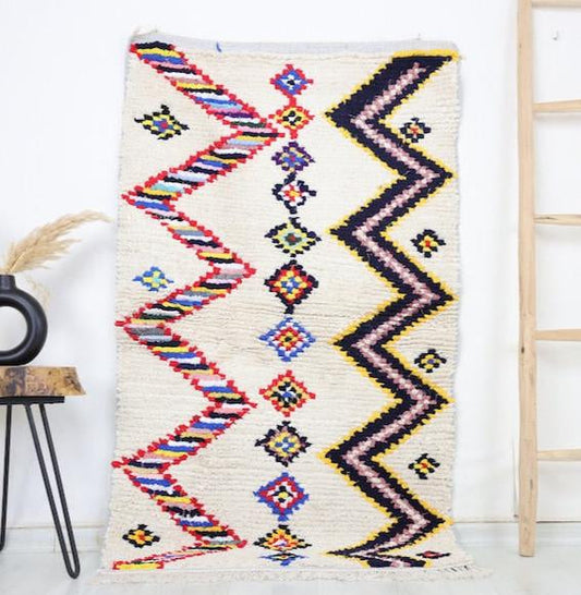 Lunja Moroccan Rug 3'0" x 5'1" - Street-Wave