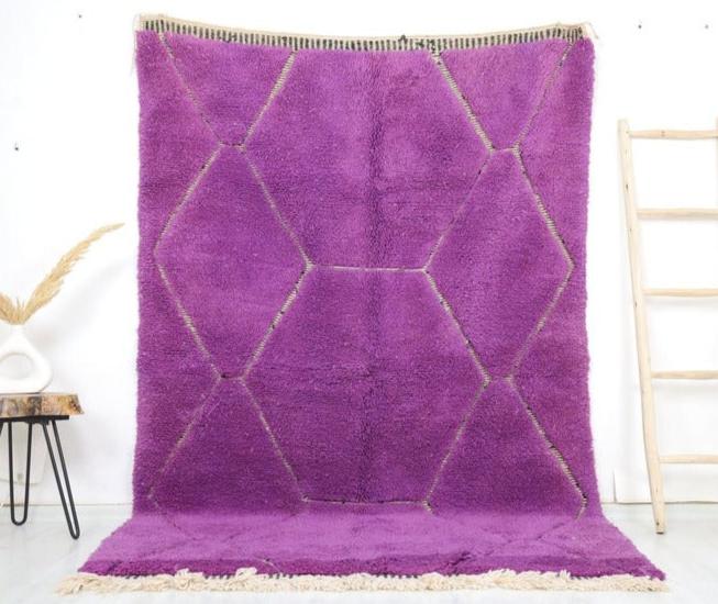 Uzlira Beni Ourain Rug 5'6" x 8'4" - Street-Wave