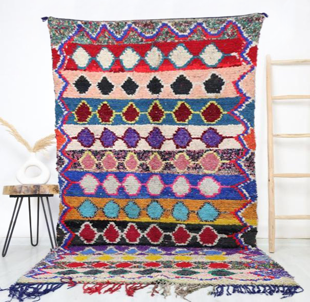 Aderfi Moroccan Rug 5'3" x 8'7" - Street-Wave