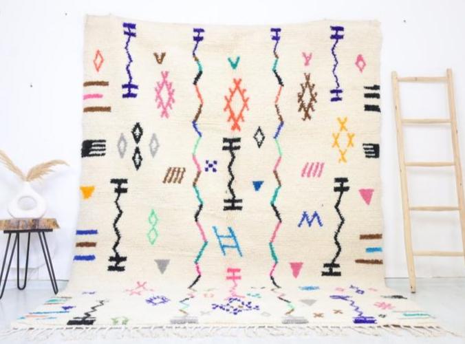 Markunda Moroccan Rug 6'8" x 9'5" - Street-Wave