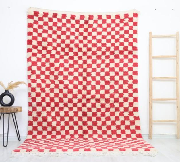 Tayri Beni Ourain Rug 5'2" x 8'2" - Street-Wave